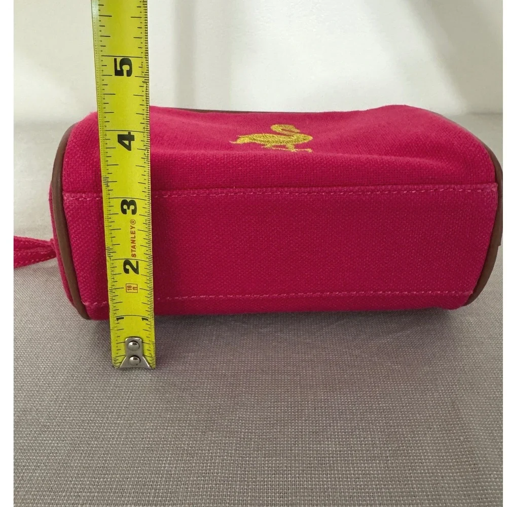 Spartina Cosmetic Bag Pink/Gold Pelican